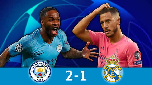 1-8 retour, Manchester City - Real Madrid (2-1): City s'impose et sort le Real
