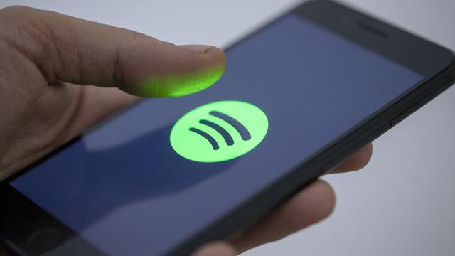 L'application Spotify compte 50 millions de titres dans son catalogue. [AFP - Aytac Unal]