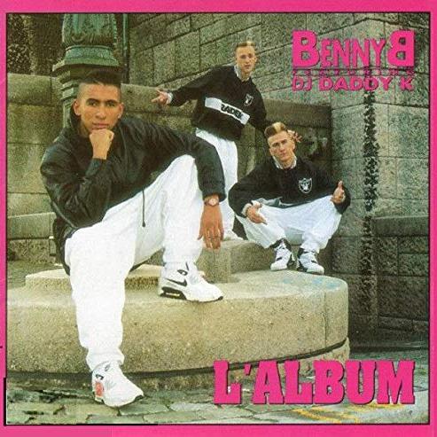 "L'album" de Benny B feat. DJ Daddy K (1990). [Benny B / DJ Daddy K / CBS / Private Life Records]