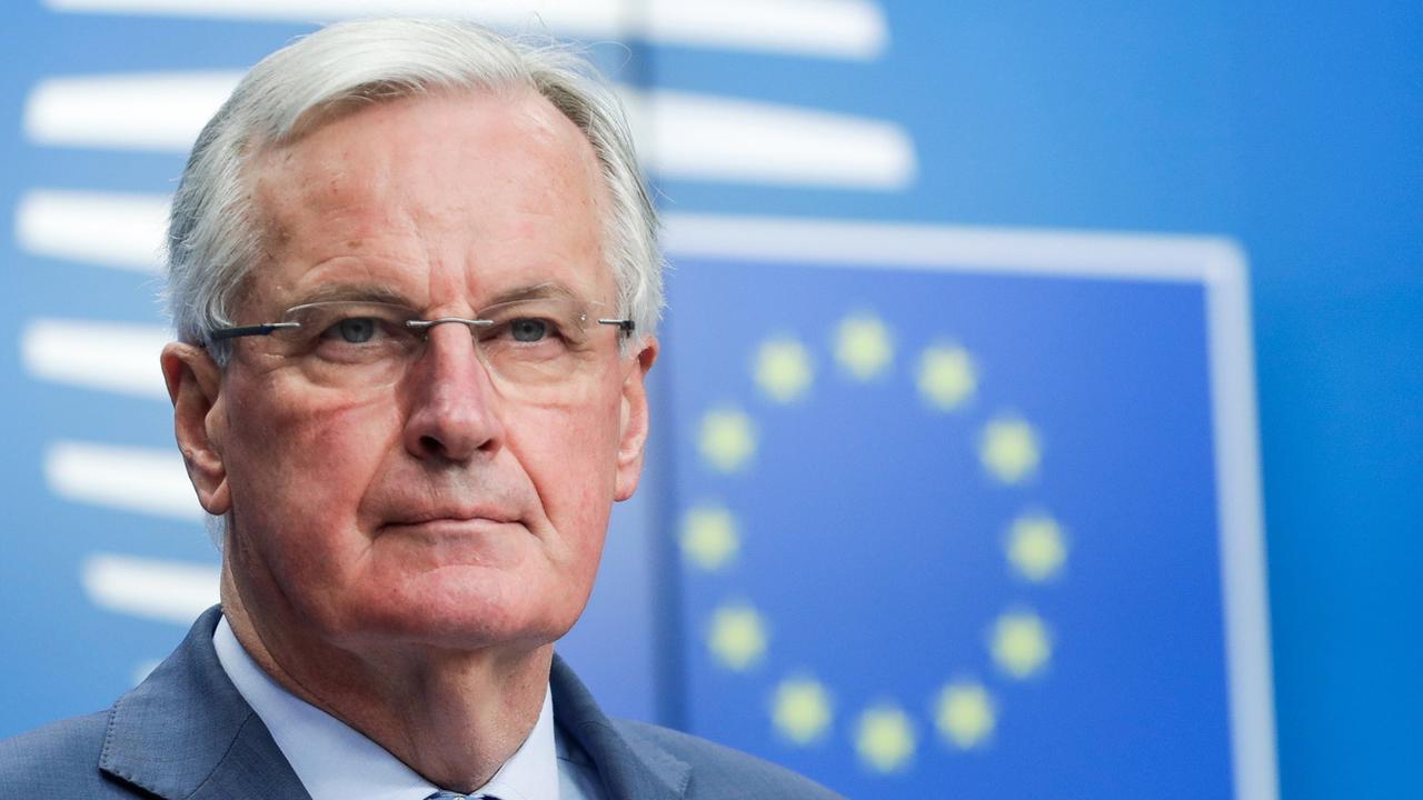 Michel Barnier s'inquiète des "sérieuses divergences" avec Londres. [Keystone/EPA - Stéphanie Lecocq]