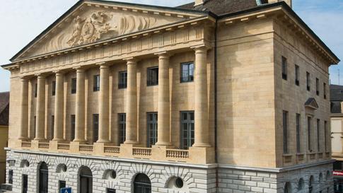 L'Hôtel de ville de Neuchâtel. [Ville de Neuchâtel]