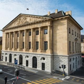 L'Hôtel de ville de Neuchâtel. [Ville de Neuchâtel]