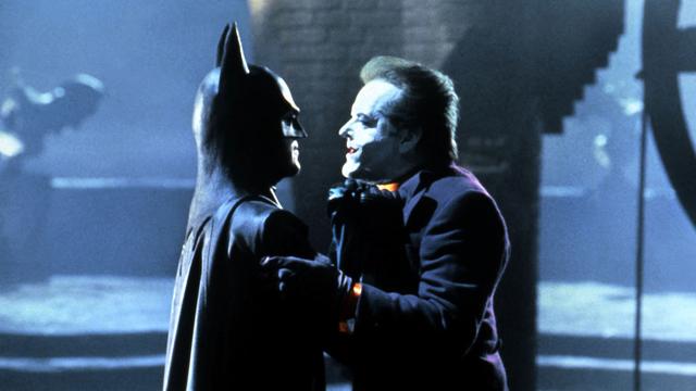 Michael Keaton et Jack Nicholson dans "Batman" de Tim Burton. [Warner Bros / The Guber Peters C / Collection ChristopheL/AFP]