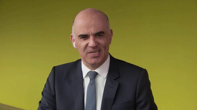 Alain Berset, le 4 août 2020. [RTS]