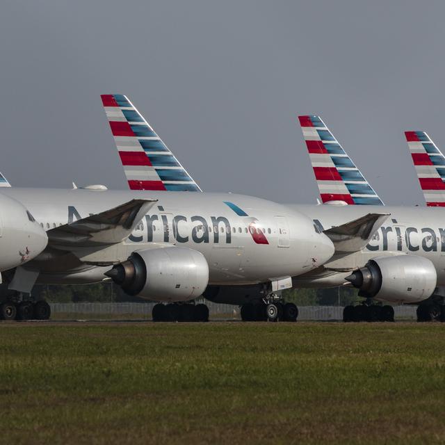 American Airlines commencera jeudi à licencier 19'000 salariés. [Keystone/EPA - Dan Anderson]
