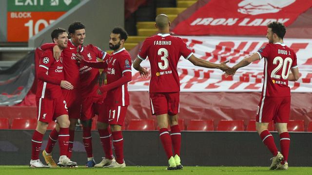 Le joueur des "Reds" Curtin Jones a été l'unique buteur de la rencontre. [Peter Byrne/Pool via AP]