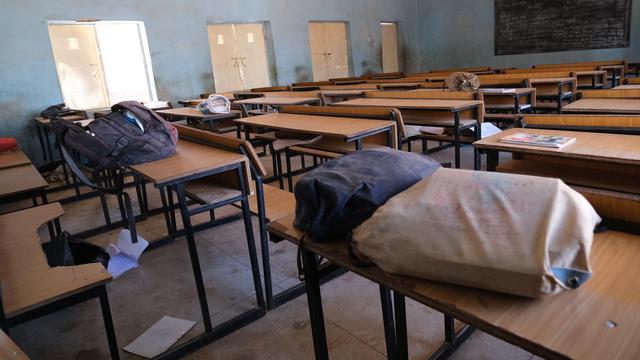 Boko Haram a revendiqué l'enlèvement de plusieurs centaines de lycéens dans le nord-ouest du Nigeria. [Kola Sulaimon / AFP]