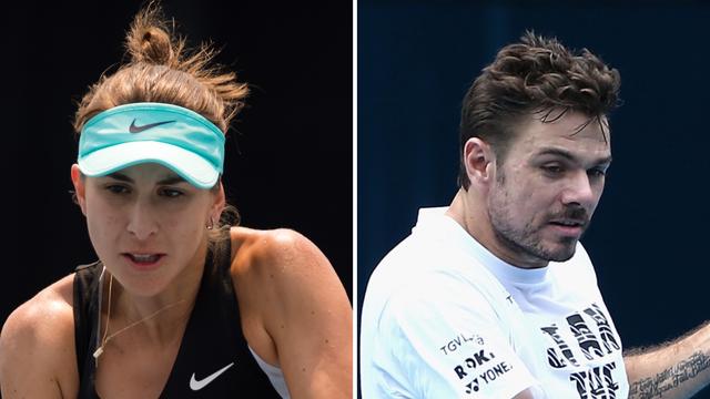 Bencic et Wawrinka sont prêts à lancer leur tournoi. [Rob Prange/ Rob Prezioso]