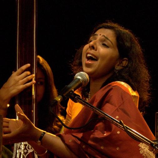 La chanteuse de musique classique hindoustani, Manjusha Patil. [manjushapatil.com - DR]
