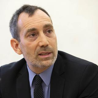 Adrien Bron, directeur général de la Santé (DGS) à Genève. [Keystone - Salvatore Di Nolfi]
