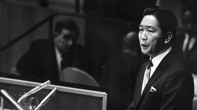 Ferdinand Marcos en 1966. [Keystone - Str]