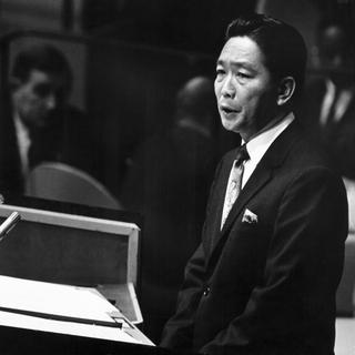 Ferdinand Marcos en 1966. [Keystone - Str]