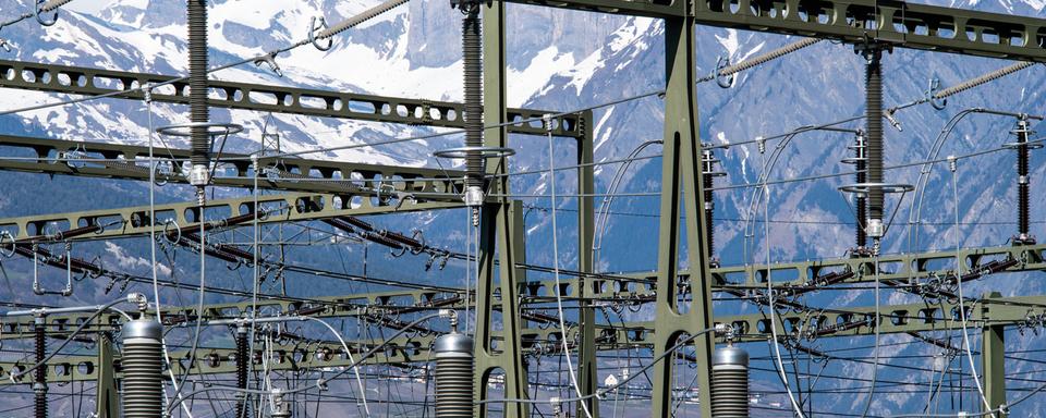 Mesurer le ralentissement de l'économie suisse pendant le confinement sur la base de notre consommation d'électricité? [KEYSTONE - Olivier Maire]