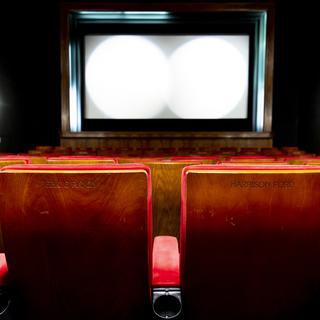 Une salle de projection du cinema Odéon à Morges. [Keystone - Laurent Gilliéron]