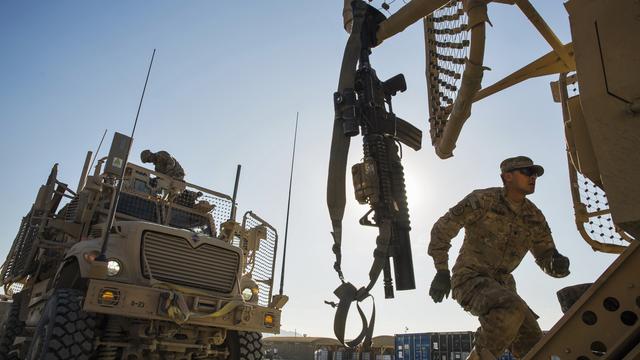 Un soldat américain photographié dans la province afghane du Laghman le 28 décembre 2014 (image d'illustration). [Reuters - Lucas Jackson]