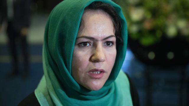 La négociatrice afghane et militante Fawzia Koofi a été blessée par balle. [AP - Pavel Golovkin]