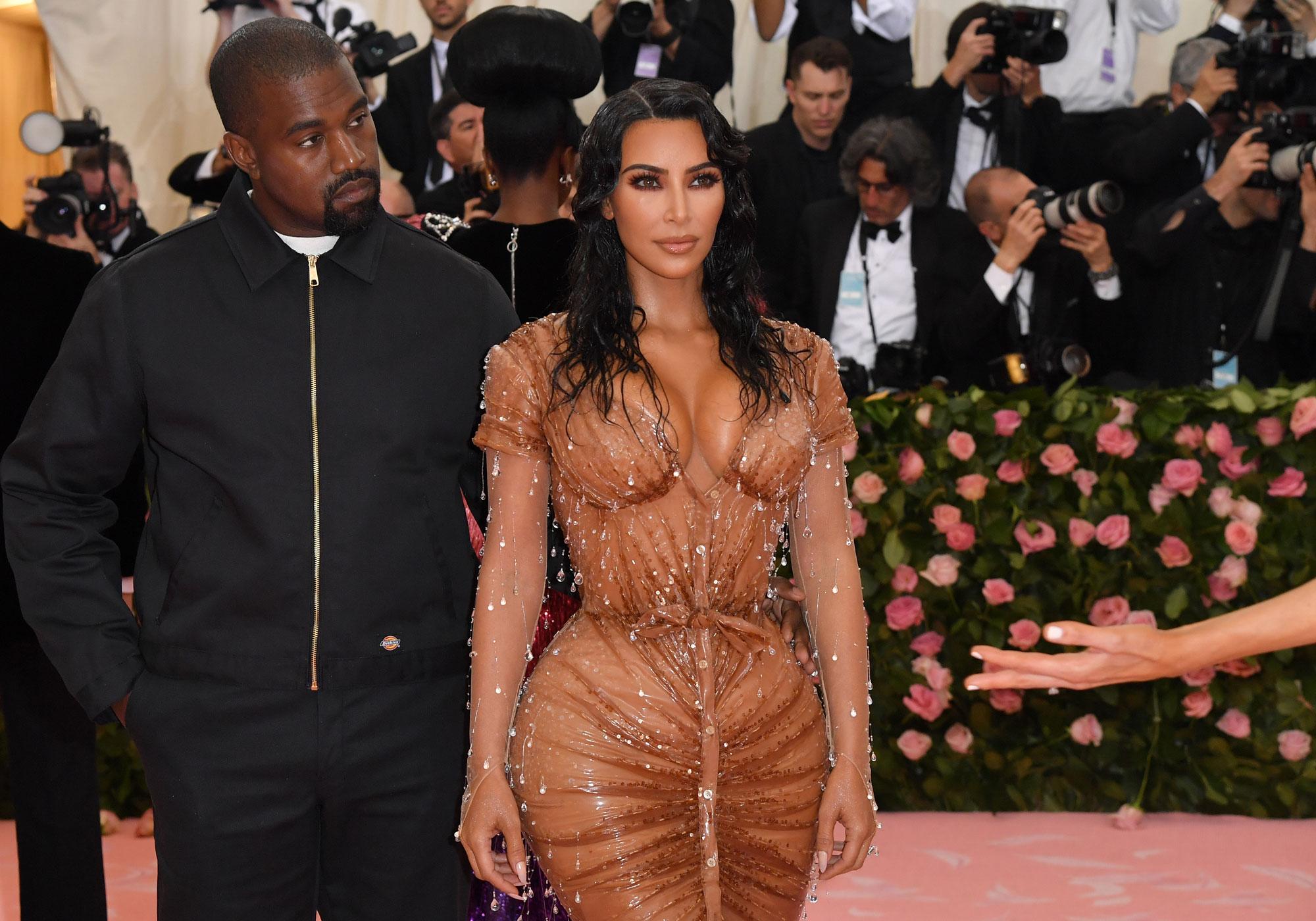 Kim Kardashian et Kanye West le 6 mai 2019 au Gala du Metropolitan Museum de New York. [AFP - ANGELA WEISS]