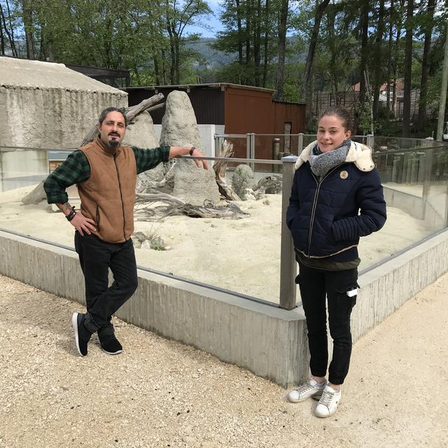 Siky Park Crémines: Mark Zihlmann et Kim Herzog [RTS - Alain Arnaud]