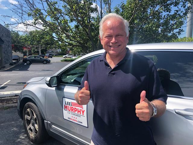 Lee Murphy, candidat républicain au Congrès pour le Delaware. [RTS - Raphaël Grand]