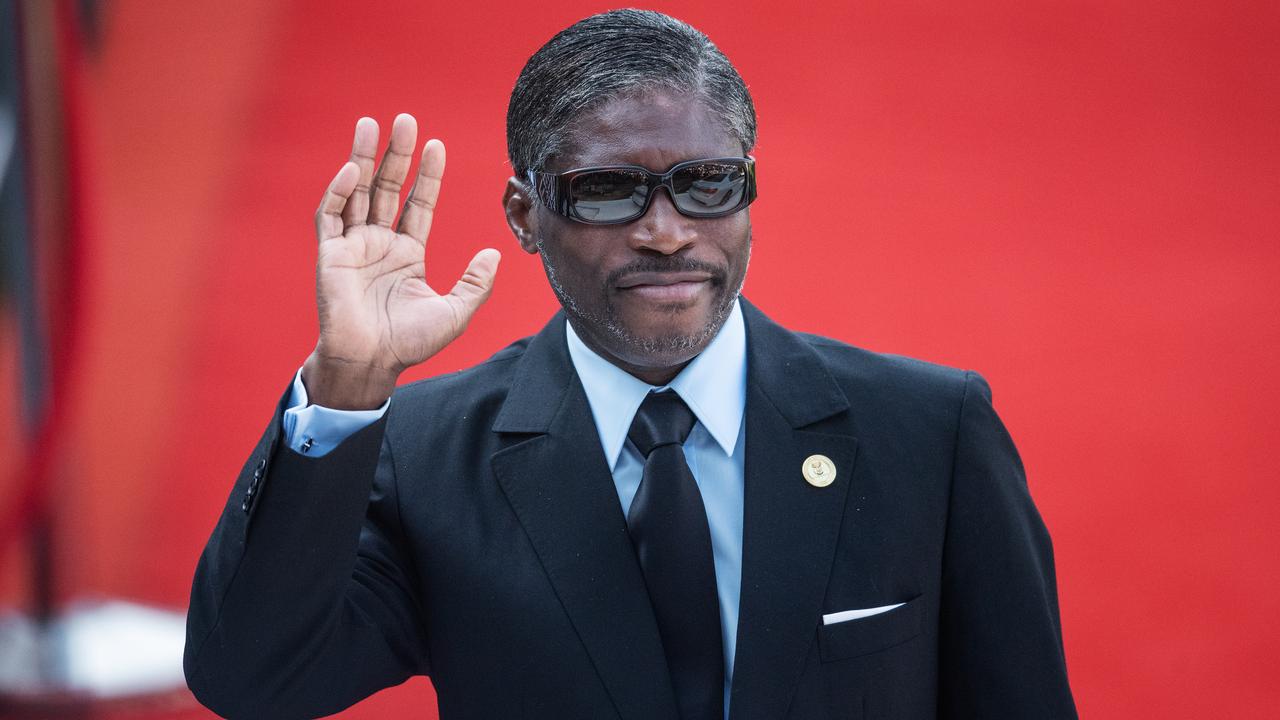 Le vice-président de la Guinée équatoriale, Teodoro Nguema Obiang Mangue, à Pretoria, le 25 mai 2019. [afp - Michele Spatari]