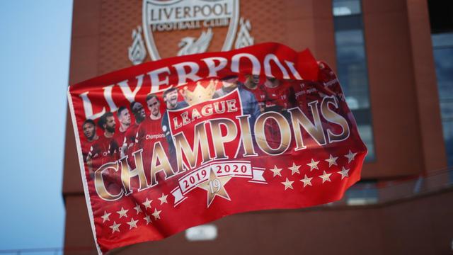 Liverpool a été sacré champion grâce à la défaite de Manchester City. [EPA/Keystone - Lynne Cameron]