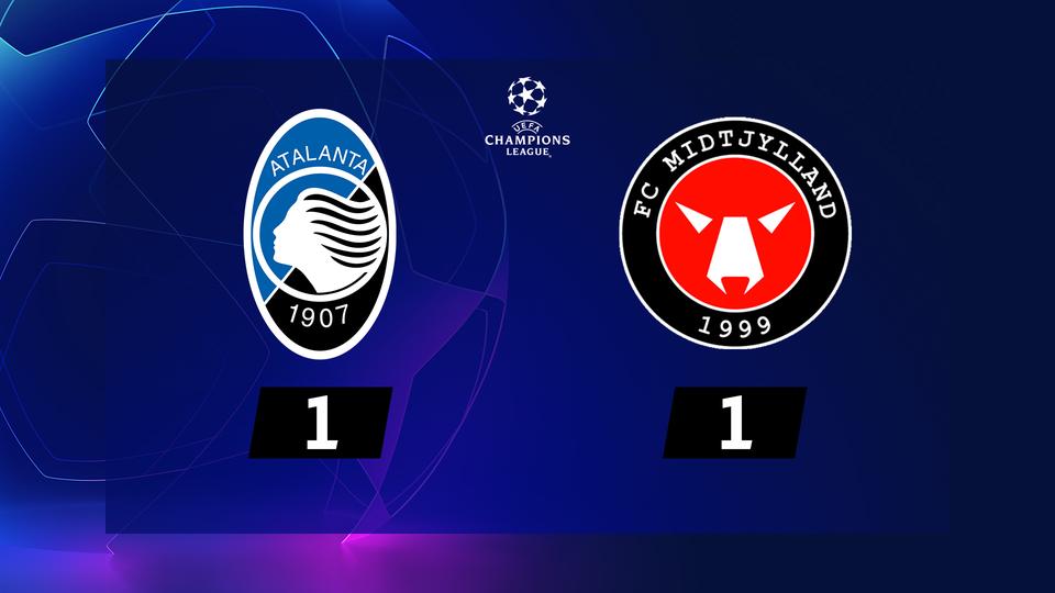 5e journée, Atalanta - Midtjylland (1-1)