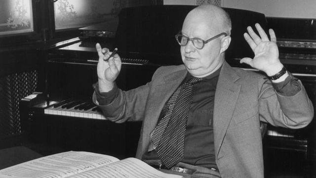 Le compositeur et chef d'orchestre allemand Paul Hindemith. [Fondation Paul Hindemith]