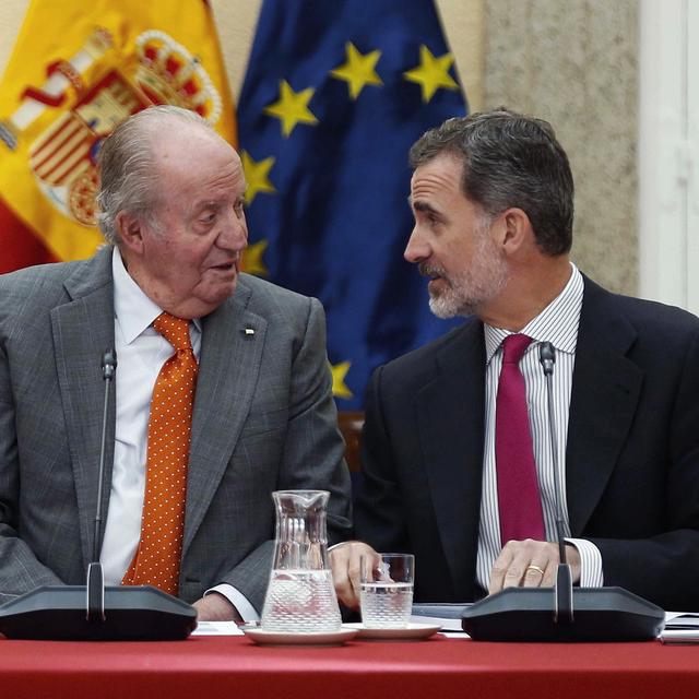 Le roi d'Espagne renonce à l'héritage de son père Juan Carlos et lui retire sa pension. [Keystone/EPA - Paco Campos]