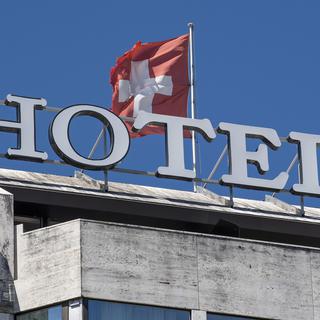 Les perspectives sont sombres pour l'hôtellerie suisse en raison de la crise du Covid-19. [Keystone - Martial Trezzini]