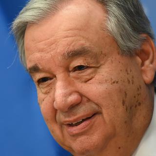Antonio Guterres a appelé les nations à mettre en pause leurs conflits armés [AFP - Angela Weiss]