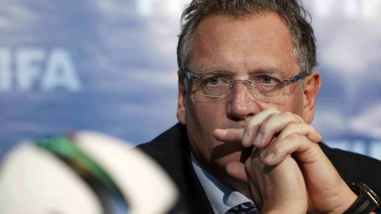 L'ancien secrétaire général de la FIFA Jérôme Valcke (ici en 2014). [AP/Keystone - Christophe Ena]