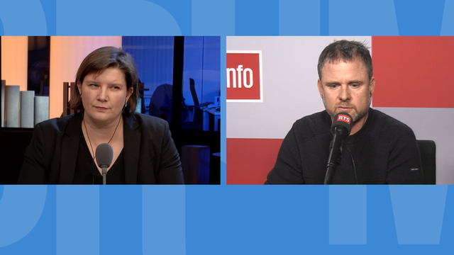 Débat entre Sylvain Thévoz, député socialiste genevois et Florence Bettschart-Narbel députée PLR vaudoise. [RTS - RTS]