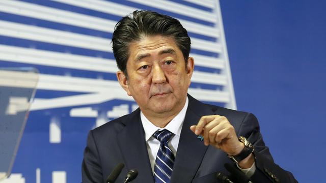 Le Premier ministre japonais, Shinzo Abe, devrait démissionner pour raison de santé [EPA/Keystone - Kimimasa Mayama]