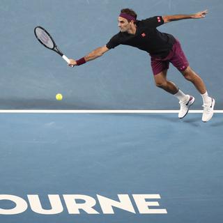 Roger Federer: l'Open d'Australie 2020 est fini pour lui. Malgré tout, il espère revenir en 2021. [AP - Dita Alkangara]