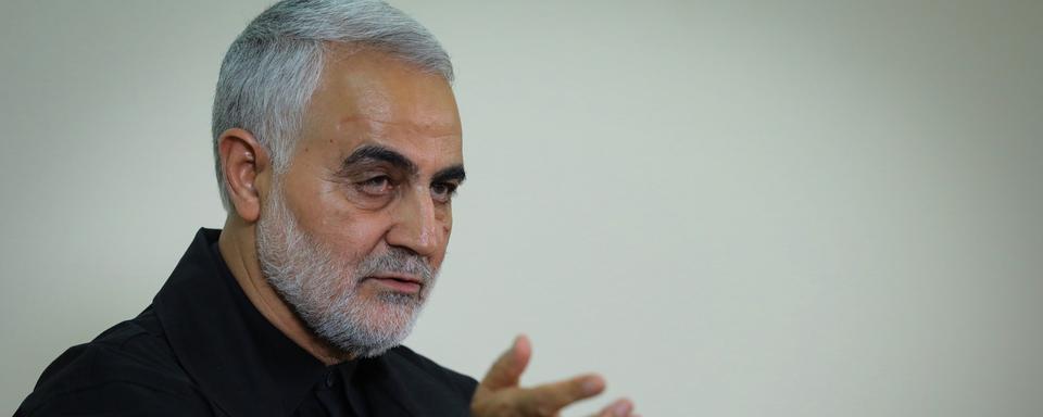 Le général Qassem Soleimani à Téhéran, début octobre 2019. [EPA/IRANIAN SUPREME LEADER'S OFFICE]