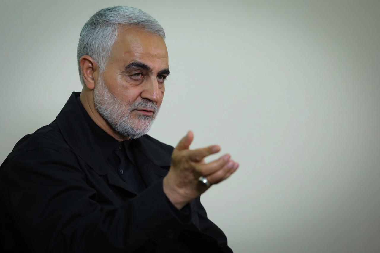 Le général Qassem Soleimani à Téhéran, début octobre 2019. [EPA/IRANIAN SUPREME LEADER'S OFFICE]