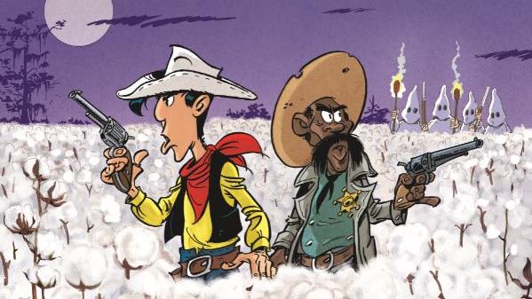 La couverture du prochain Lucky Luke. [Editions Dargaud]