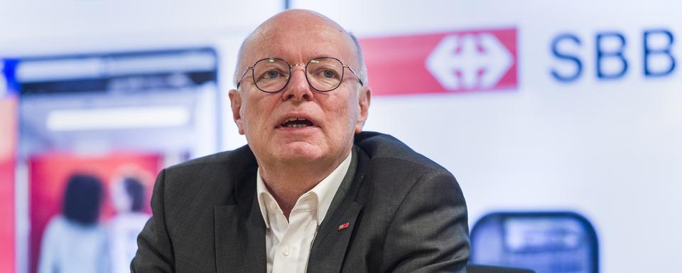 Vincent Ducrot est le premier Romand depuis près de 50 ans à la tête des CFF. [Keystone - Alessandrodella Valle]