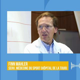 Finn Mahler, médecin chef au service de médecine du sport à l’Hôpital de la Tour à Genève. [RTS - RTS]