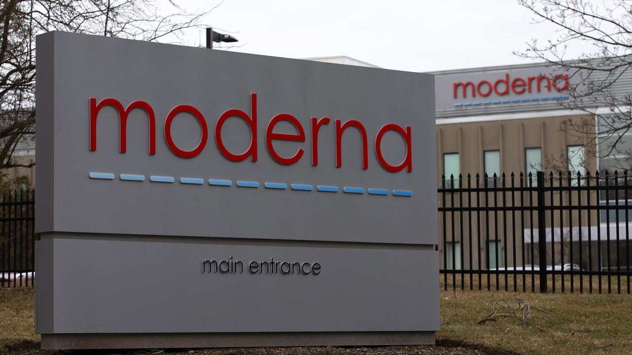L'entreprise de biotechnologie Moderna à Norwood, dans le Massachusetts. [Keystone/EPA - CJ Gunther]