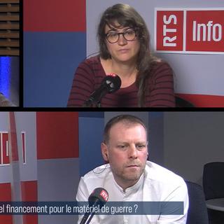Débat entre Fabien Fivaz, Amanda Ioset, François Pointet, et Pierre-Gabriel Bieri.