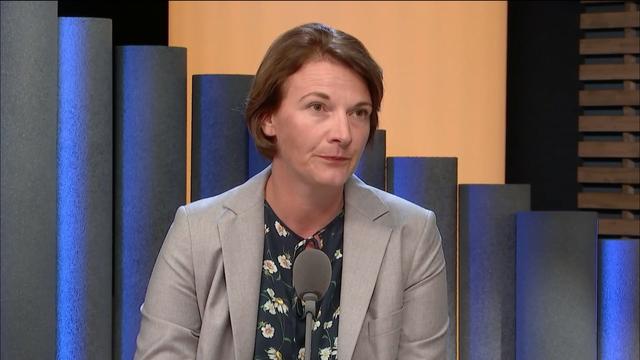 Christine Gabella, déléguée de la direction générale de Tamedia Suisse Romande. [RTS]