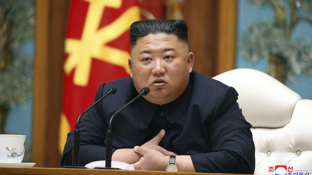 Le leader nord-coréen Kim Jong Un. [Keystone - Korean Central News Agency]