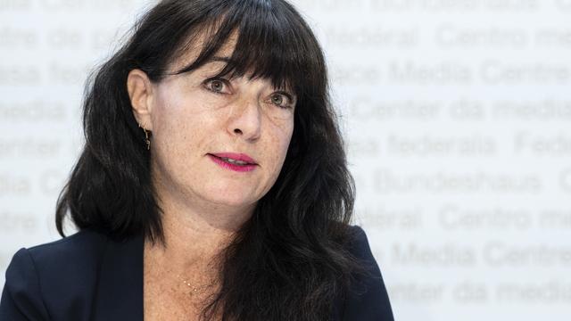 L'ancienne conseillère aux Etats Géraldine Savary sera la nouvelle rédactrice en chef de Femina. [Keystone - Peter Schneider]