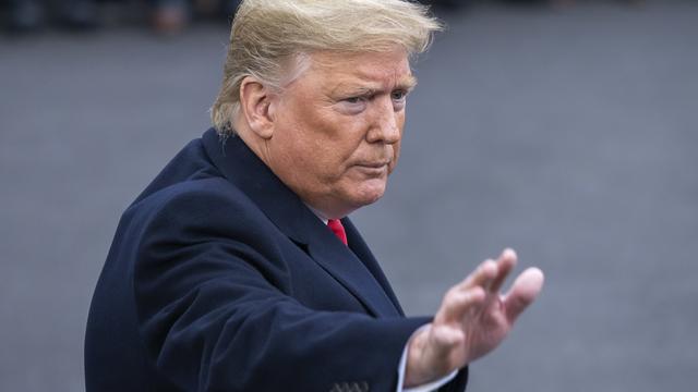 Le procès de Donald Trump devant le Sénat américain devrait débuter le 21 janvier. [Keystone/EPA - Erik Lesser]