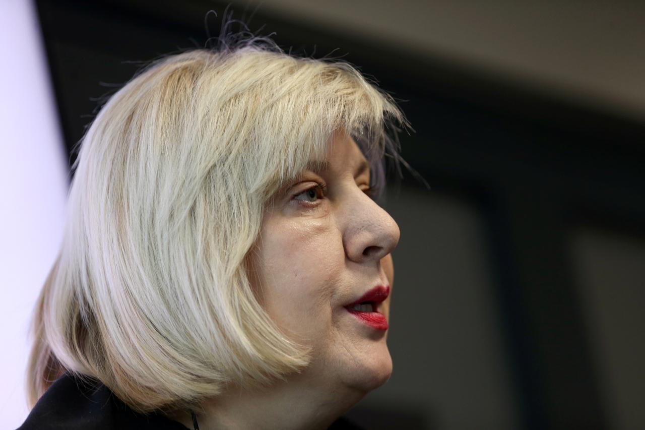 La Commissaire aux droits de l'homme du Conseil de l'Europe Dunja Mijatovic [Reuters - Dado Ruvic]