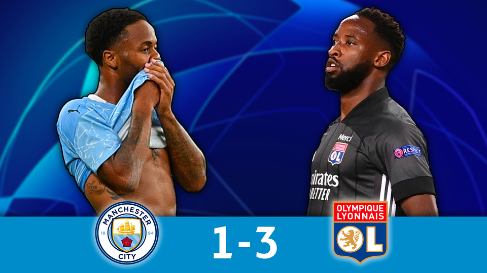 1-4 de finale, Manchester City - Lyon (1-3): exploit de l'OL qui sort City !