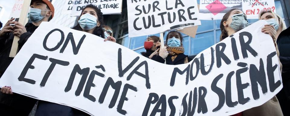 Les milieux de la culture se mobilisent en France. [AFP - Frederic Migeon / Hans Lucas]