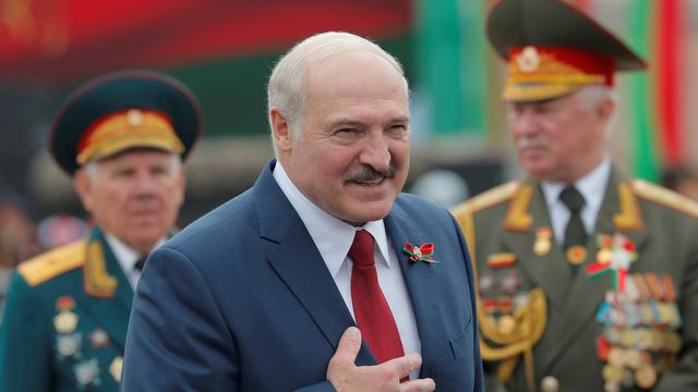 Le président biélorusse Alexandre Lukachenko, le 3 juillet 2020. [Reuters - Vasily Fedosenko]