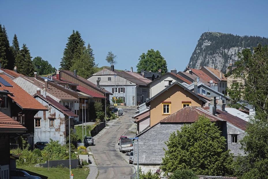 Le village du Séchey à la Vallée de Joux. [L'Oeil d'Anouk - Anouk Ruffieux]